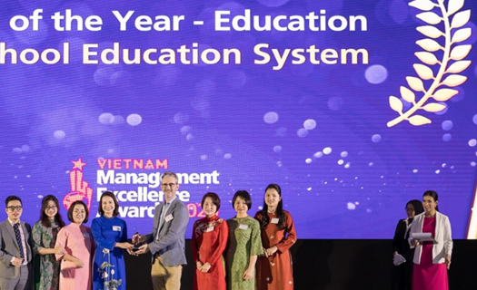 Vinschool nhận thêm giải thưởng quốc tế danh giá 